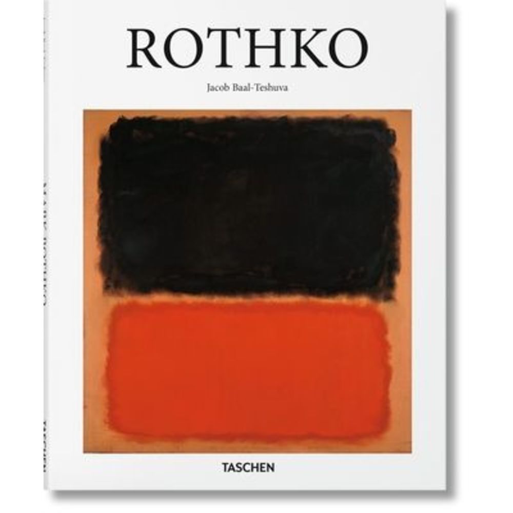 TASCHEN Rothko Art Book - Black and Orange